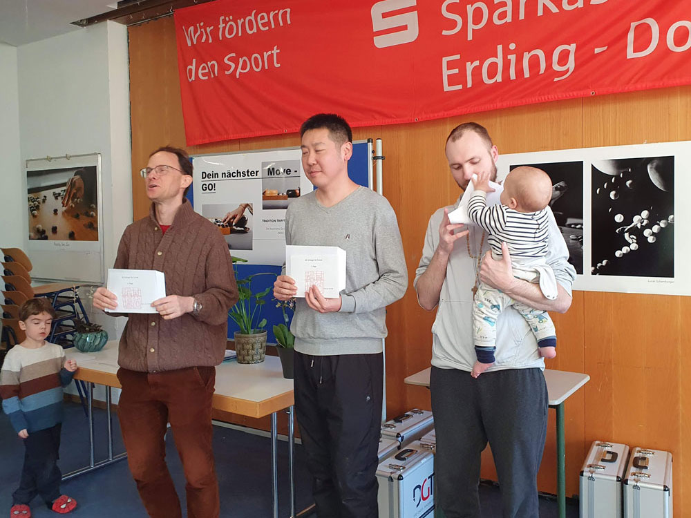 Seit mehr als zwei Jahrzehnten ist das erste Februarwochenende ein fester Termin im bayerischen Go-Kalender. Auch in diesem Jahr wurde Erding wieder zum Treffpunkt...